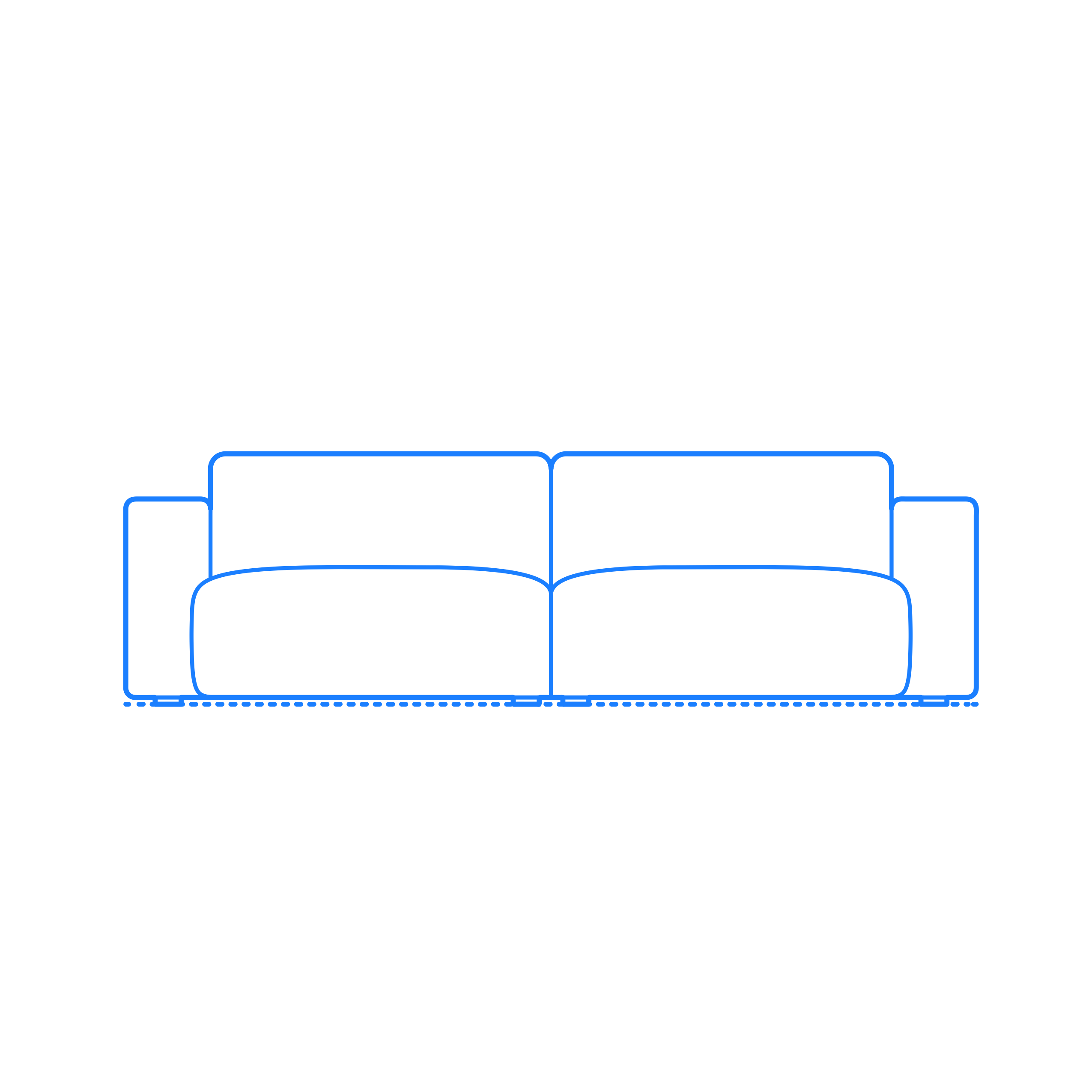 Furniture Couches Sofas Mags Soft Low 2.5 Seater Sofa Line Art Svg Vector Free Vectors